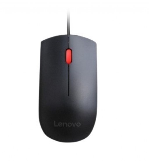 Mouse Com fio USB 1600 dpi Lenovo Essential Preto